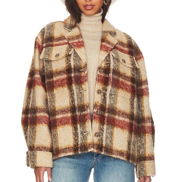 Anine Bing Jackets & Blazers - Anine Bing Flynn Jacket in Plaid